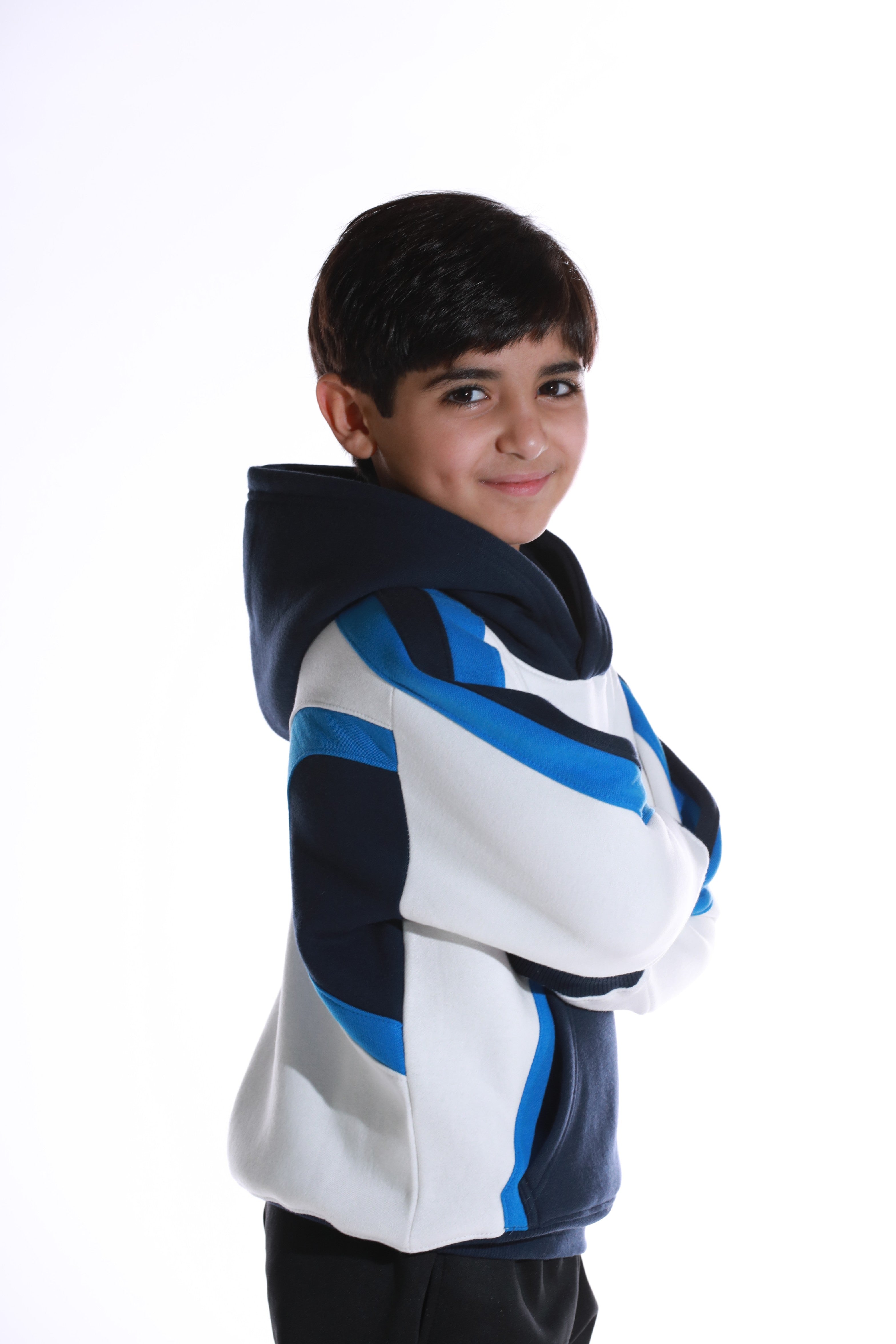 junior blue hoodie