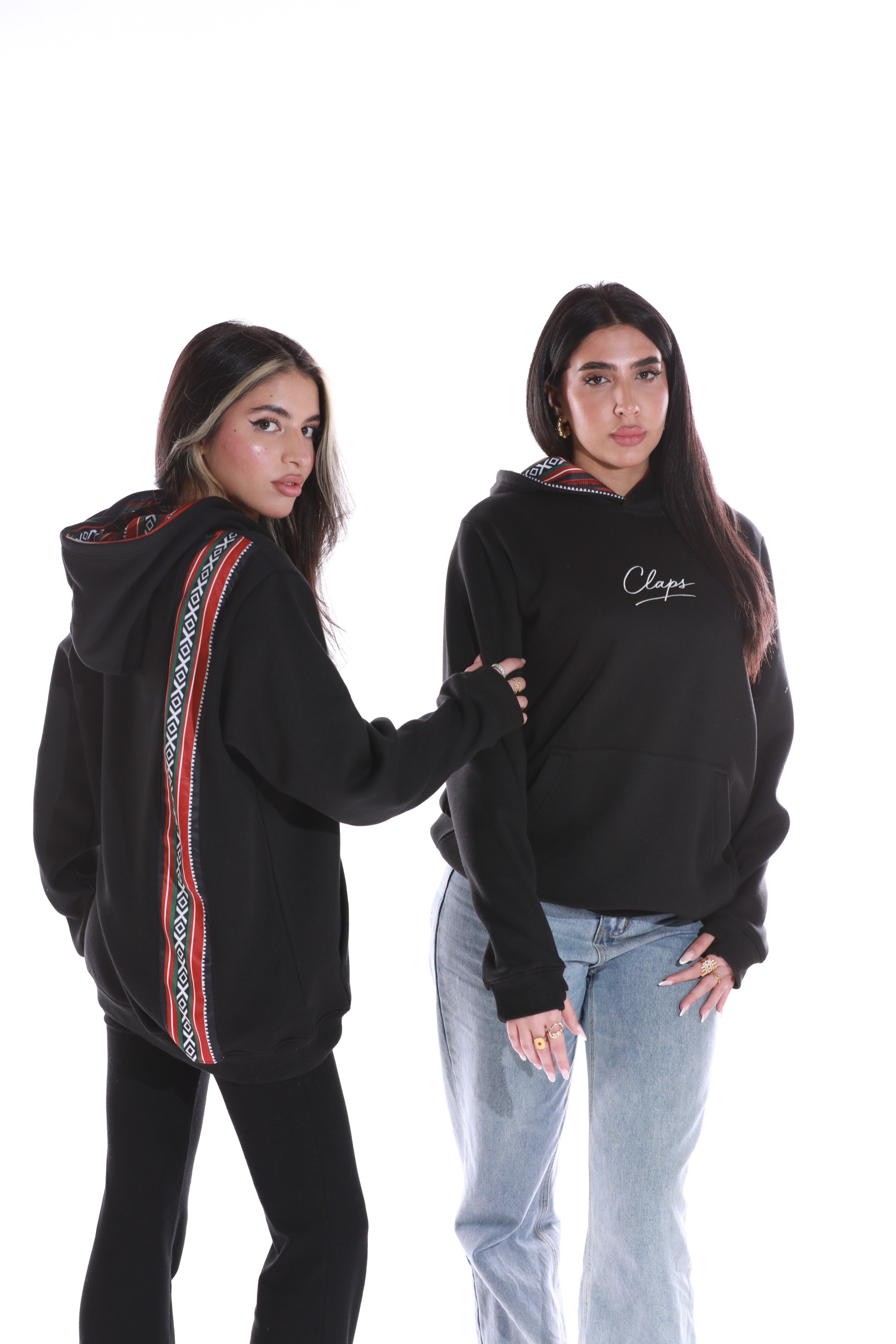 black Arabian hoodie