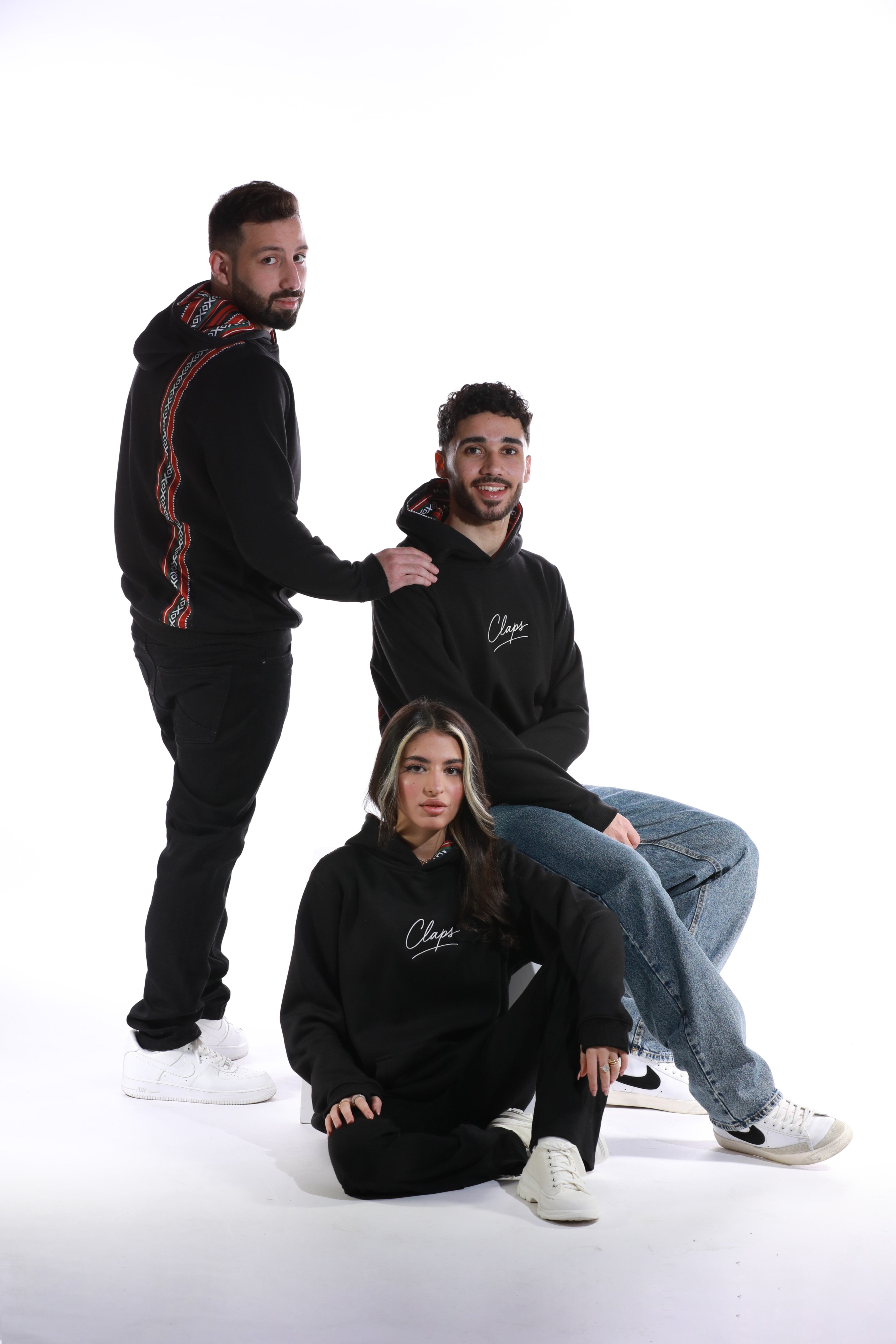 black Arabian hoodie