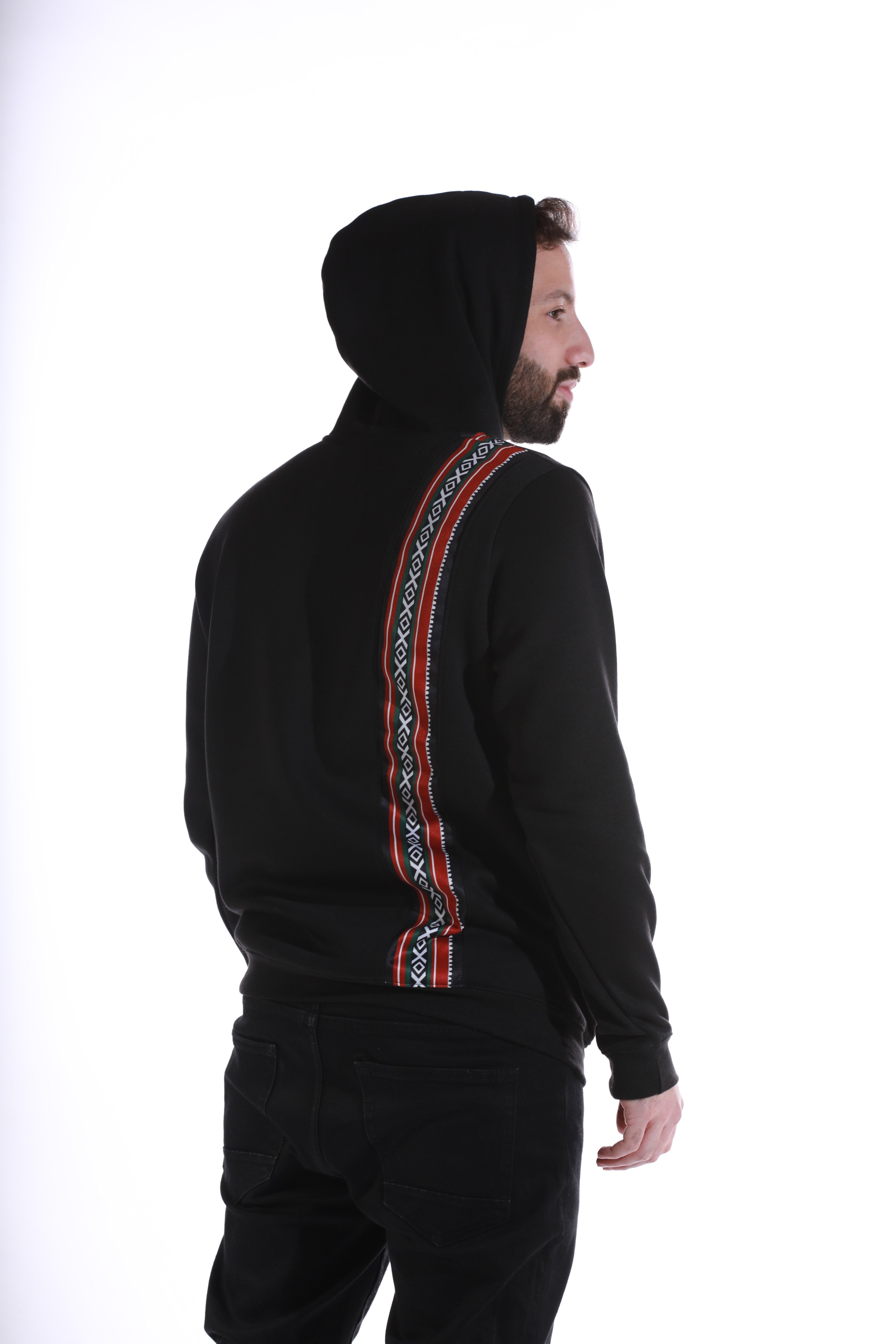 black Arabian hoodie